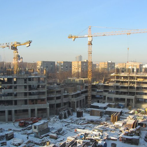 Ход строительства ЖК Донской олимп январь 2016